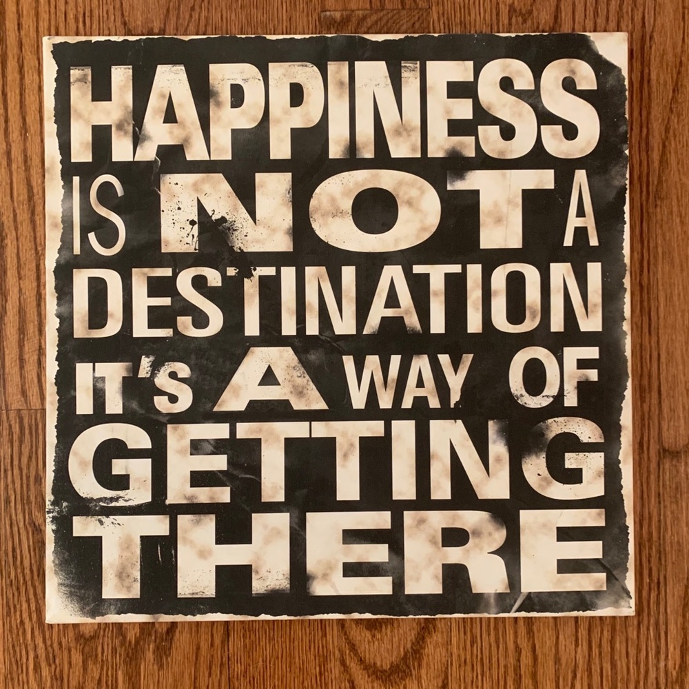 INSPIRATIONAL QUOTE CANVAS WALL ART  🖼